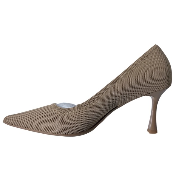 Cosy Island EternalPace Minimalist Stiletto Heeled Pump Nude Fly Woven Women 9.5 - Picture 11 of 16